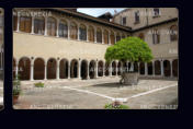 Interno del chiostro del Convento di San Zaccaria