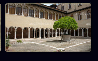 Interno del chiostro del Convento di San Zaccaria